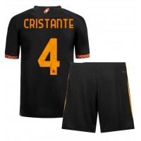 AS Roma Bryan Cristante #4 Rezervni Dres za djecu 2023-24 Kratak Rukav (+ Kratke hlače)